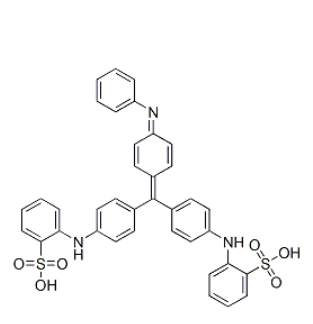 碱性蓝,4-[[4-(phenylimino)-2,5-cyclohexadien-1-ylidene][4-[(sulphophenyl)amino]phenyl]methyl]phenyl]amino]benzenesulphonic acid