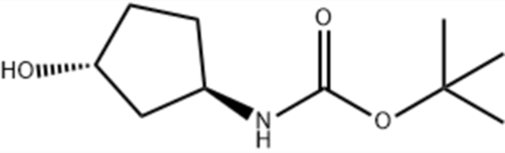 N-[(1R,3R)-3-羟基环戊基]氨基甲酸叔丁酯,tert-butyl N-[(1R,3R)-3-hydroxycyclopentyl]carbamate