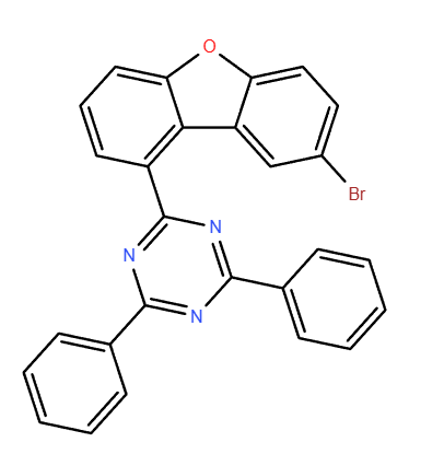 2-(8-bromo-1-dibenzofuranyl)-4,6-diphenyl-1,3,5-Triazine