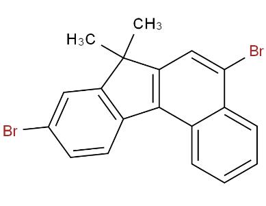 5,9-二溴-7,7-二甲基-7H-苯并[c]芴,5,9-Dibromo-7,7-dimethyl-7H-benzo[c]fluorene