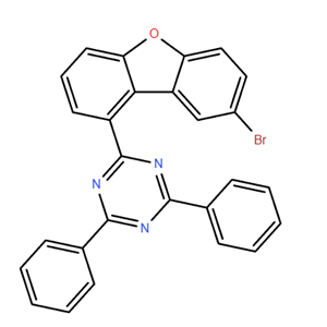 2-(8-bromo-1-dibenzofuranyl)-4,6-diphenyl-1,3,5-Triazine