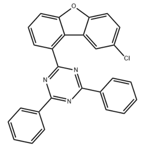 2-[(8-氯-二苯并呋喃)-1-基]-4,6-二苯基-1,3,5-三嗪,2-(8-chloro-1-dibenzofuranyl)-4,6-diphenyl-1,3,5-Triazine