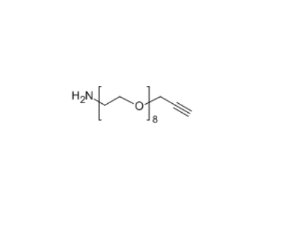 丙炔基-八聚乙二醇-氨基,Alkyne-PEG8-NH2