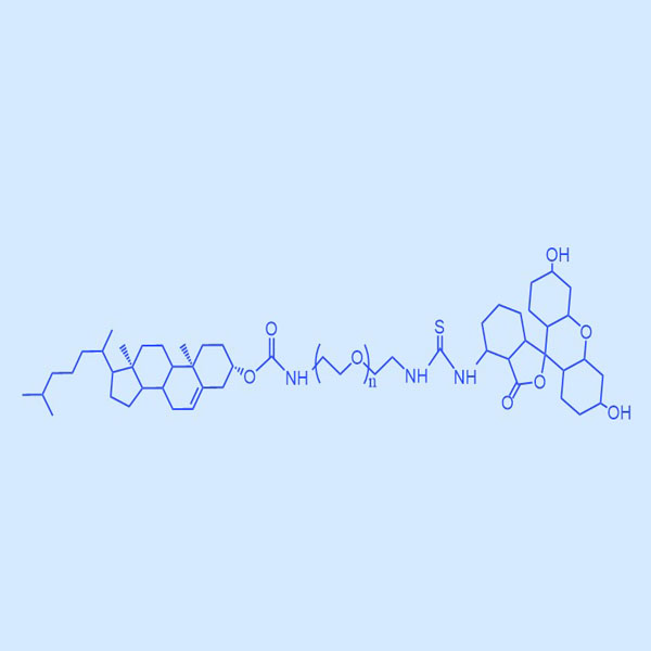 胆固醇聚乙二醇荧光素,CLS-PEG-FITC