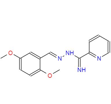 2-Pyridinecarboximidic acid, 2-[(2,5-dimethoxyphenyl)methylene]hydrazide,2-Pyridinecarboximidic acid, 2-[(2,5-dimethoxyphenyl)methylene]hydrazide