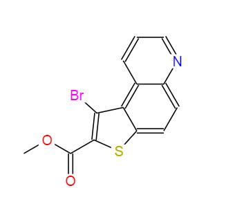 Methyl 1-bromothieno[3,2-f]quinoline-2-carboxylate,Methyl 1-bromothieno[3,2-f]quinoline-2-carboxylate