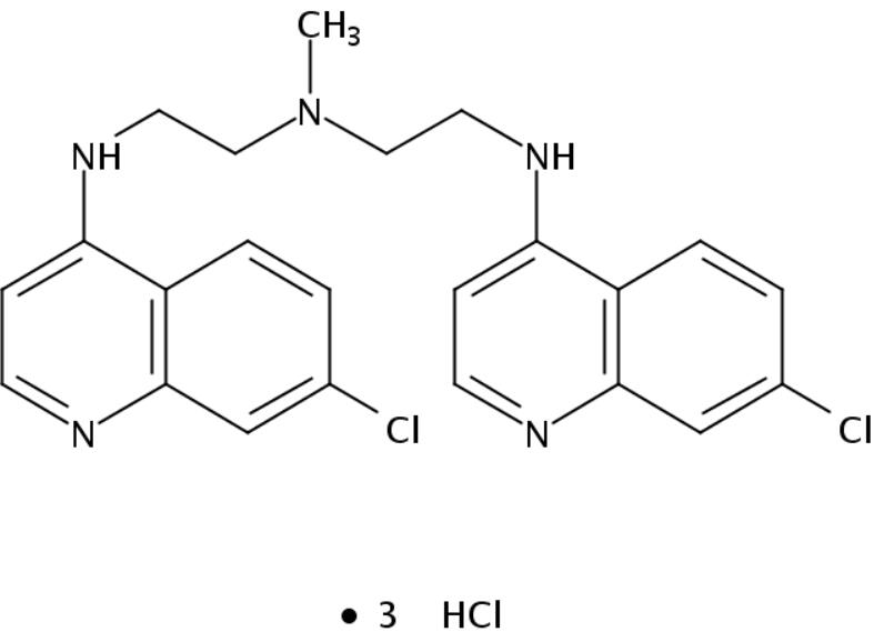 Lys05,1,2-Ethanediamine, N2-(7-chloro-4-quinolinyl)-N1-[2-[(7-chloro-4-quinolinyl)amino]ethyl]-N1-methyl-, hydrochloride (1:3)
