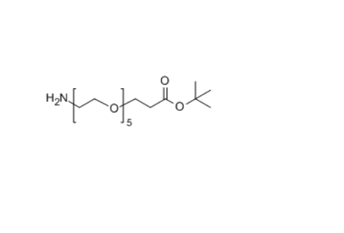 氨基-四聚乙二醇-丙酸叔丁酯,NH2-PEG5-CH2CH2COOtBu