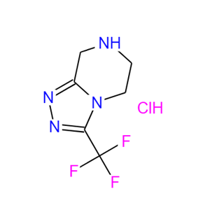 3-(三氟甲基)-5,6,7,8-四氢-[1,2,4]三唑并[4,3-a]吡嗪盐酸盐