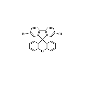 2-溴-7-氯螺[9H-芴-9,9′-[9H]氧杂蒽],2-Bromo-7-chlorospiro[9H-fluorene-9,9′-[9H]xanthene]