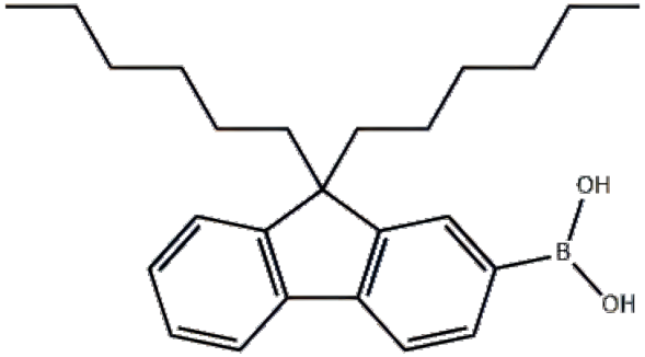 9,9-二己基芴-2-硼酸,9,9-Dihexyl-9H-fluoren-2-boronic acid