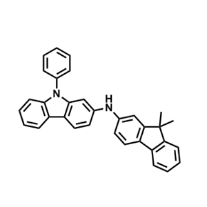 N-(9,9-二甲基-9H-芴-2-基)-9-苯基-9H-咔唑-2-胺