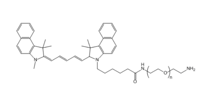 CY5.5-聚乙二醇-氨基,CY5.5-PEG-NH2