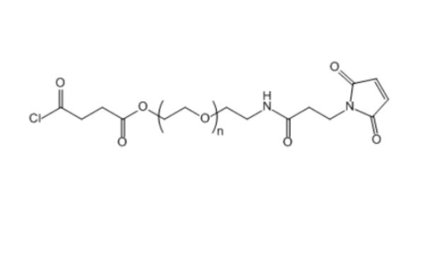 酰氯-聚乙二醇-馬來酰亞胺,COCl-PEG-NH-Mal