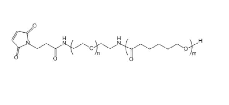 馬來(lái)酰亞胺-聚乙二醇-聚己內(nèi)酯(10K),Mal-NH-PEG-PCL