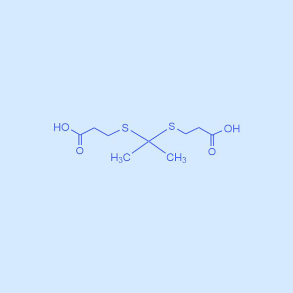 3-（丙烷-2,2-二基双（硫烷二基）二丙酸),Propanoic acid, 3,3'-[(1-methylethylidene)bis(thio)]bis-