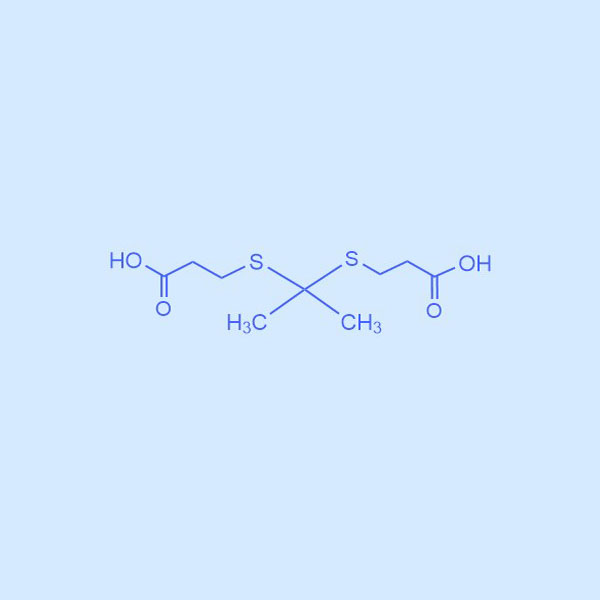 3-（丙烷-2,2-二基雙（硫烷二基）二丙酸),Propanoic acid, 3,3'-[(1-methylethylidene)bis(thio)]bis-