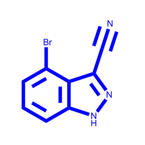 4-溴-3-氰基-1-氢吲唑
