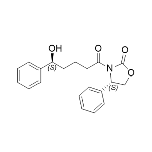 依折麦布杂质M,(S)-3-((S)-5-hydroxy-5-phenylpentanoyl)-4-phenyloxazolidin-2-one
