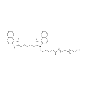 CY5.5-聚乙二醇-氨基,CY5.5-PEG-NH2