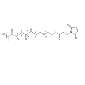 PLGA(15K)-PEG-Mal 聚(乳酸-羟基乙酸)共聚物(15K)-聚乙二醇-马来酰亚胺