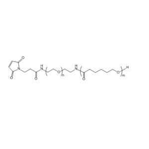 Mal-NH-PEG-PCL(2K) 马来酰亚胺-聚乙二醇-聚己内酯
