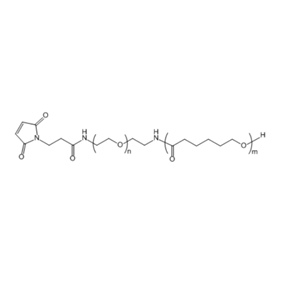 Mal-NH-PEG-PCL 马来酰亚胺-聚乙二醇-聚己内酯(10K)