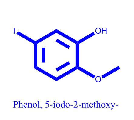 5-碘-2-甲氧基苯酚,Phenol, 5-iodo-2-methoxy-