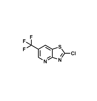 2-氯-6-(三氟甲基)噻唑并[4,5-B]吡啶,2-Chloro-6-(trifluoromethyl)thiazolo[4,5-b]pyridine