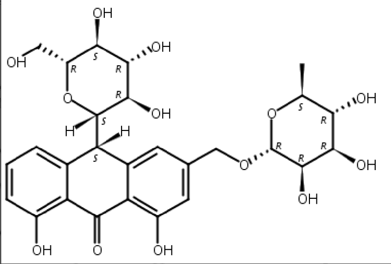 蘆薈糖苷A,Aloinoside A