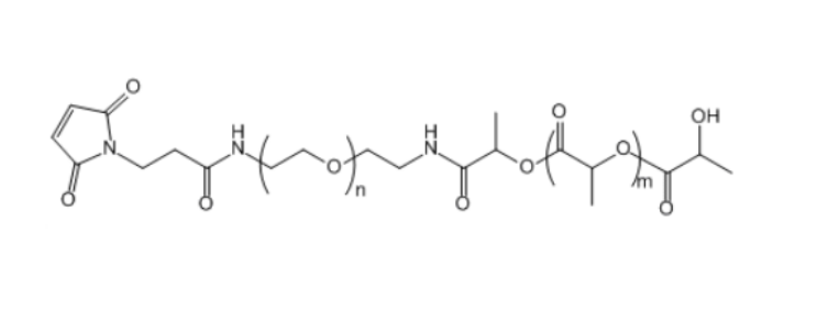 马来酰亚胺基氨基-聚乙二醇-聚乳酸,Mal-NH-PEG-PLA