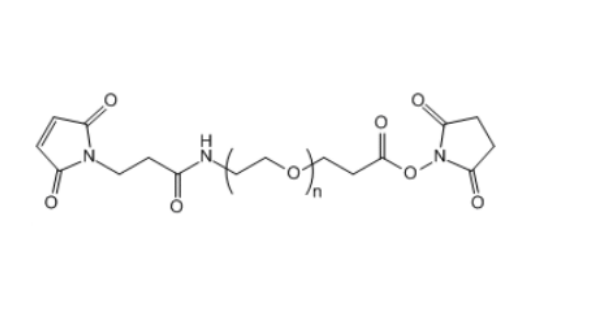 马来酰亚胺基-聚乙二醇-丙酸琥珀酰亚胺酯,Mal-NH-PEG-SPA