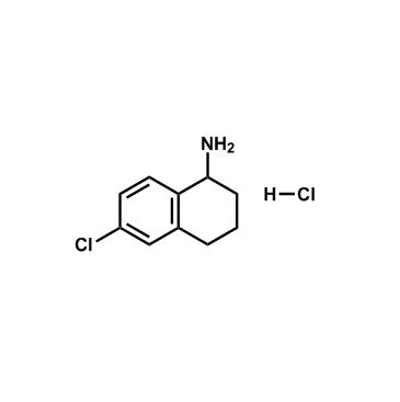 6-氯-1,2,3,4-四氢萘-1-胺盐酸盐,6-Chloro-1,2,3,4-tetrahydronaphthalen-1-amine hydrochloride