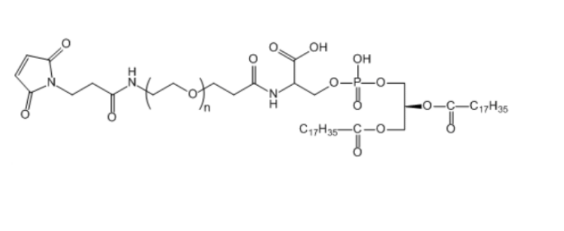 马来酰亚胺-聚乙二醇-磷脂酰丝氨酸,Mal-PEG-PS