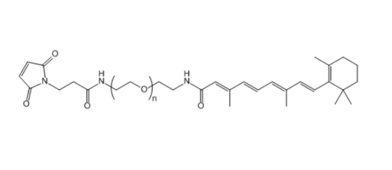 马来酰亚胺-聚乙二醇-全反式维甲酸,Mal-PEG-Tretinoin