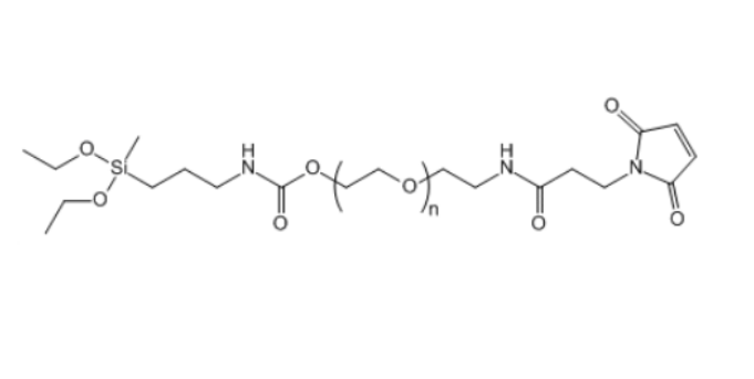 二乙氧基硅烷-聚乙二醇-马来酰亚胺,Diethoxylsilane-PEG-Mal