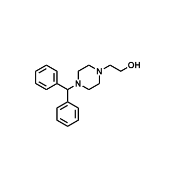 1-二苯基甲基-4-(2-羟基乙基)哌嗪,2-(4-Benzhydrylpiperazin-1-yl)ethanol