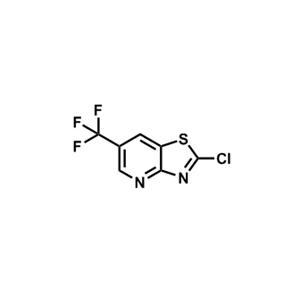 2-氯-6-(三氟甲基)噻唑并[4,5-B]吡啶