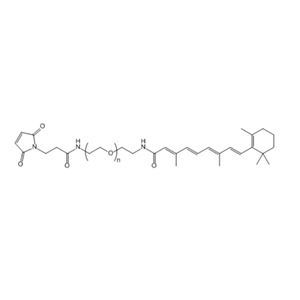 Mal-PEG-Tretinoin 马来酰亚胺-聚乙二醇-全反式维甲酸