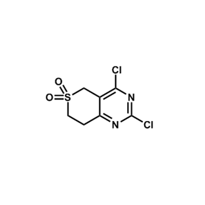 2,4-二氯-7,8-二氢-5H-噻喃并[4,3-D]嘧啶 6,6-二氧化物