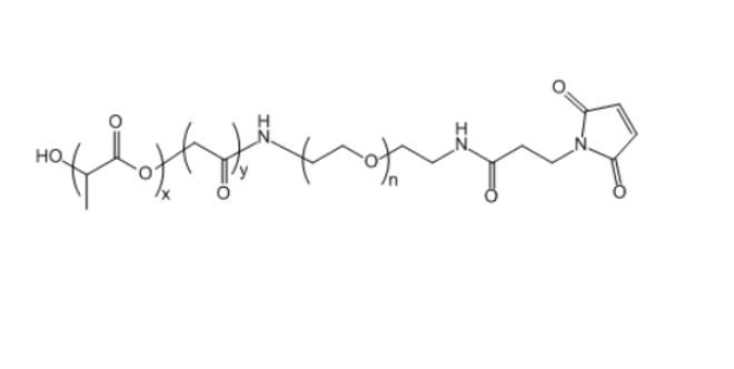 聚（乳酸-共-乙醇酸）(18K)-聚乙二醇-馬來酰亞胺,PLGA(18K)-PEG-Mal