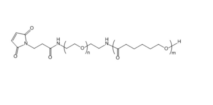 聚己内酯(12K)-聚乙二醇-马来酰亚胺,PCL(12K)-PEG-Mal