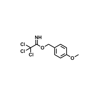 2,2,2-三氯代亚氨逐乙酸-4-甲氧基苄酯,4-Methoxybenzyl 2,2,2-trichloroacetimidate