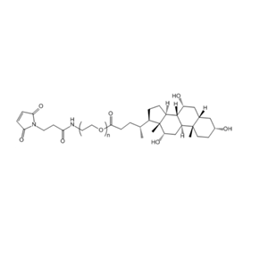 马来酰亚胺-聚乙二醇-胆酸,Mal-PEG-CLA