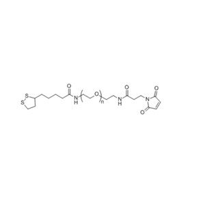硫辛酰胺-聚乙二醇-马来酰亚胺,LA-PEG-Mal