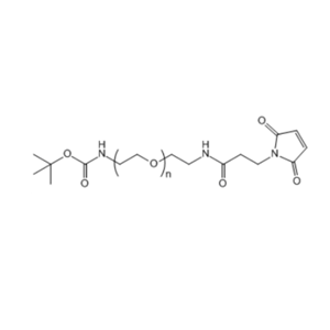 Boc-NH-PEG-Mal 叔丁氧羰基-亚氨基-聚乙二醇-马来酰亚胺