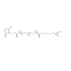 聚己内酯(12K)-聚乙二醇-马来酰亚胺,PCL(12K)-PEG-Mal