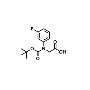 2-((叔丁氧基羰基)氨基)-2-(3-氟苯基)乙酸