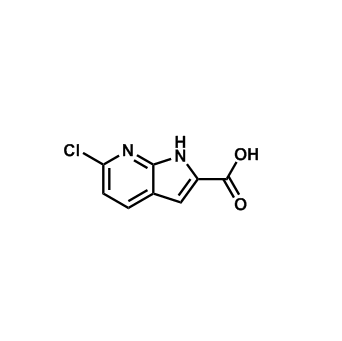 6-氯-1H-吡咯并[2,3-b]吡啶-2-甲酸,6-Chloro-1H-pyrrolo[2,3-b]pyridine-2-carboxylic acid