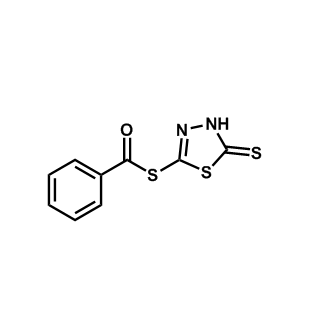 S-(4,5-二氢-5-硫代-1,3,4-噻二唑-2-基)苯硫代羧酸酯,S-(5-Thioxo-4,5-dihydro-1,3,4-thiadiazol-2-yl) benzothioate